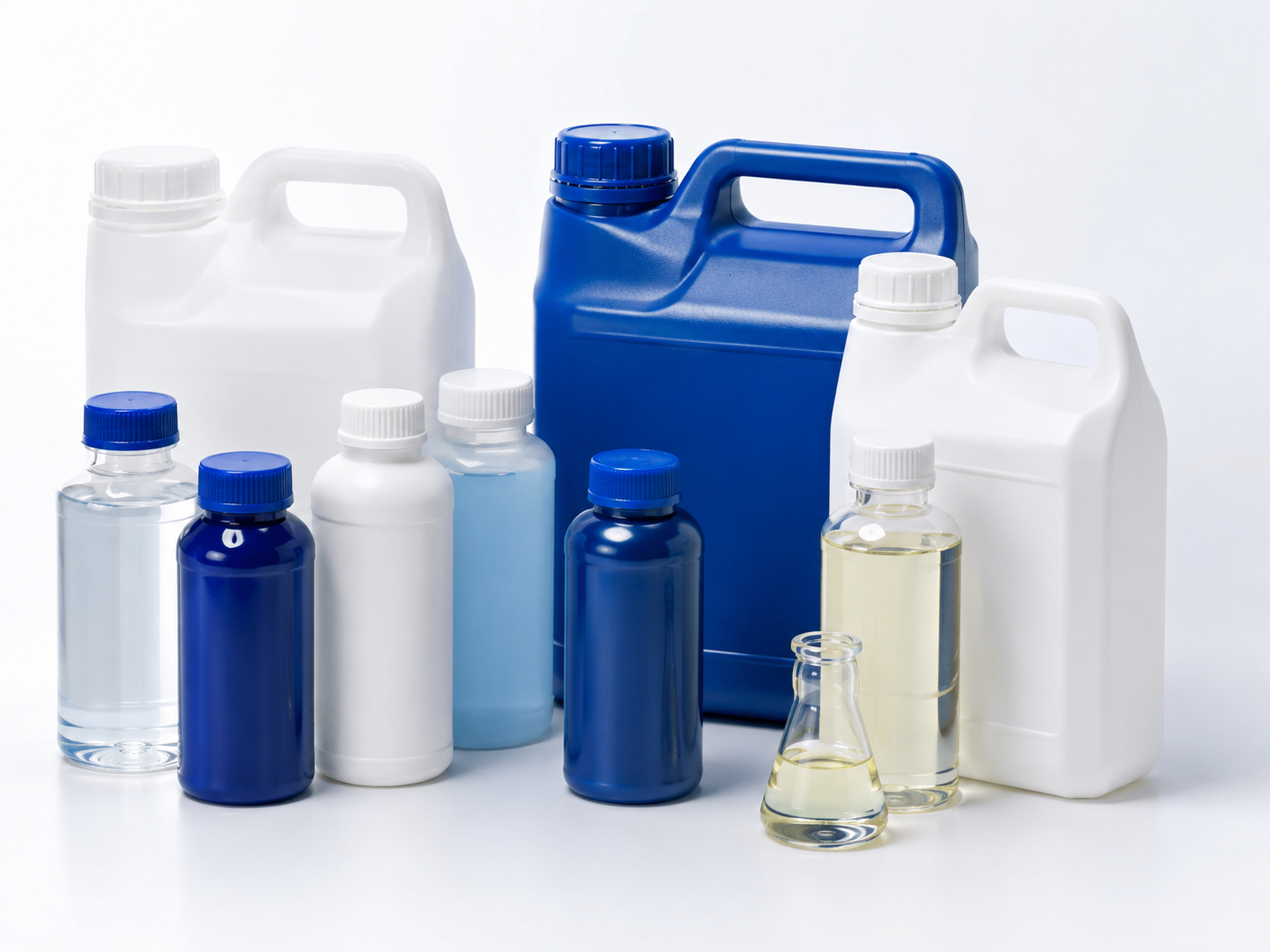 Corrugator additives containers